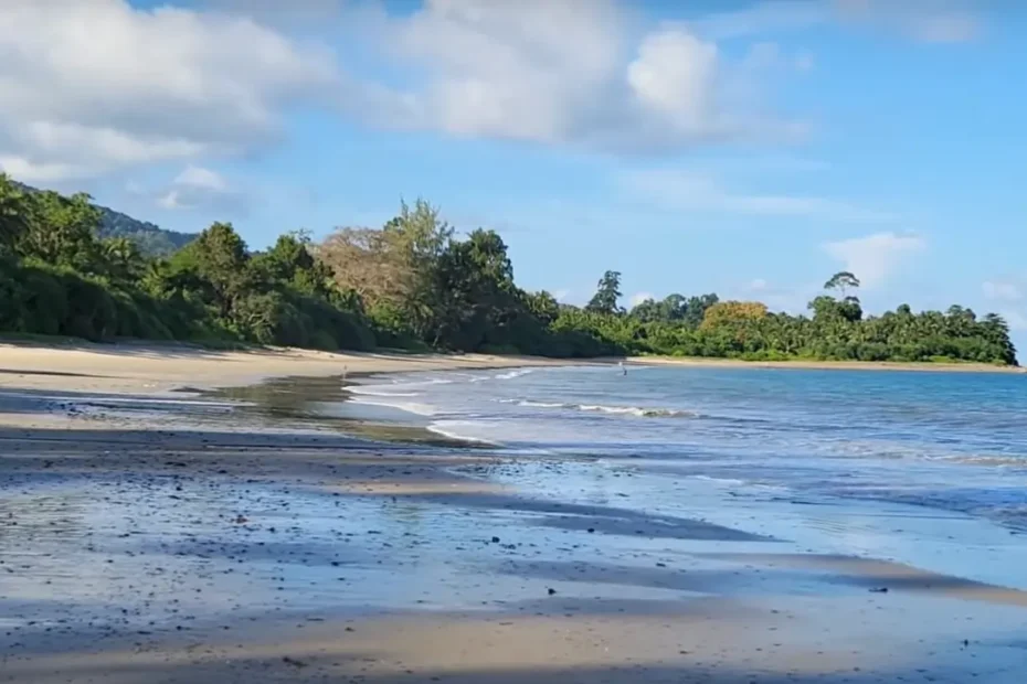A beach named Amkunj in Rangat, Andaman