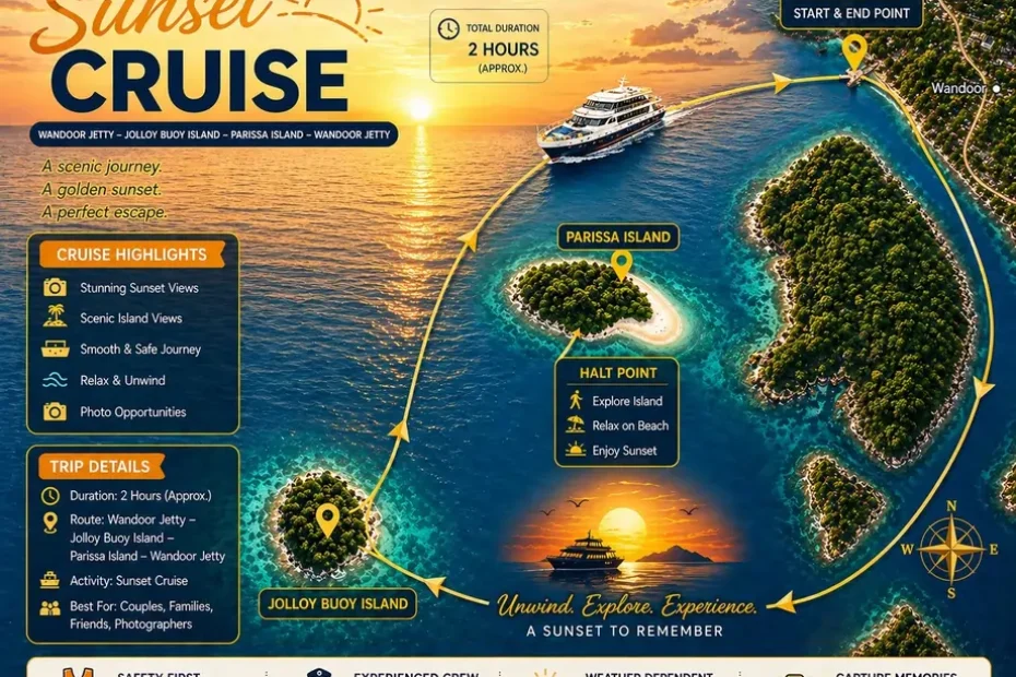 Sunset Cruise from Wandoor tour plan