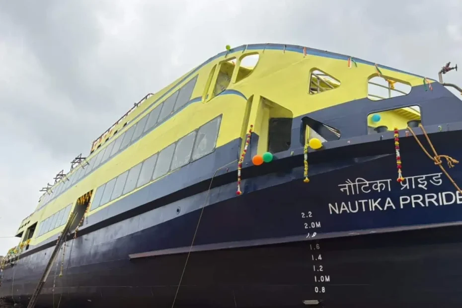 A ferry named Nautika Prride